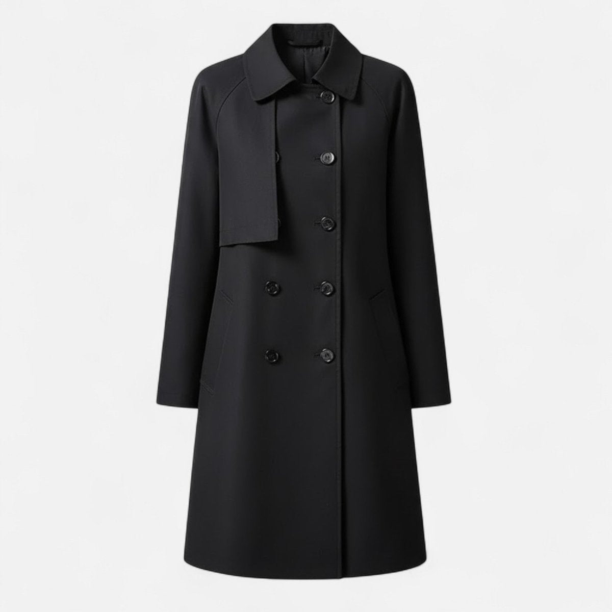 Émilienne - Manteau Mi-Long Cintré