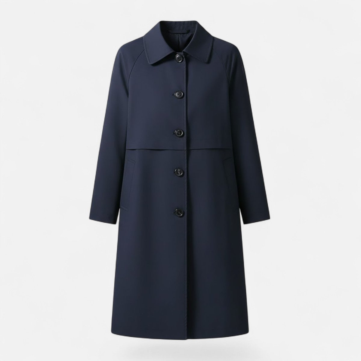 Émilienne - Manteau Mi-Long Cintré