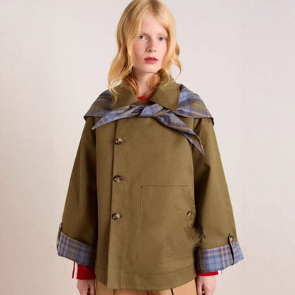 Anne-Sophie - Manteau Utilitaire Oversize Croisé