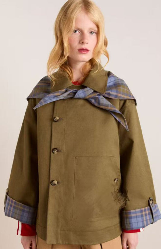 Lorène | Manteau Utilitaire Oversize Croisé