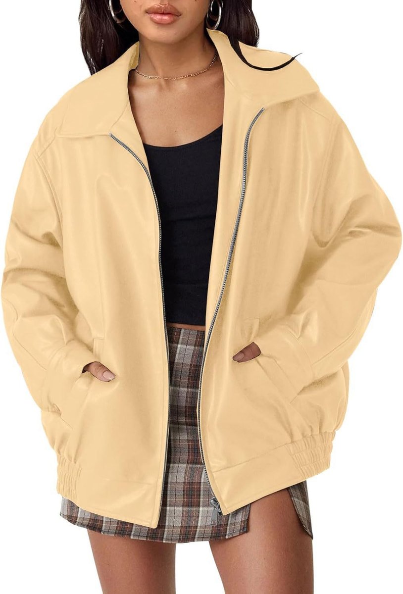Ida - Blouson Décontracté Zippé