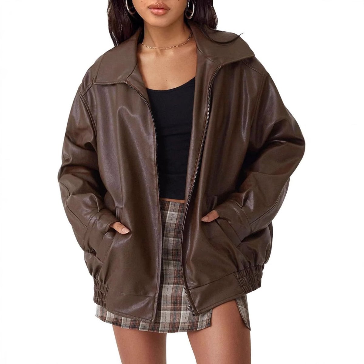 Ida - Blouson Décontracté Zippé