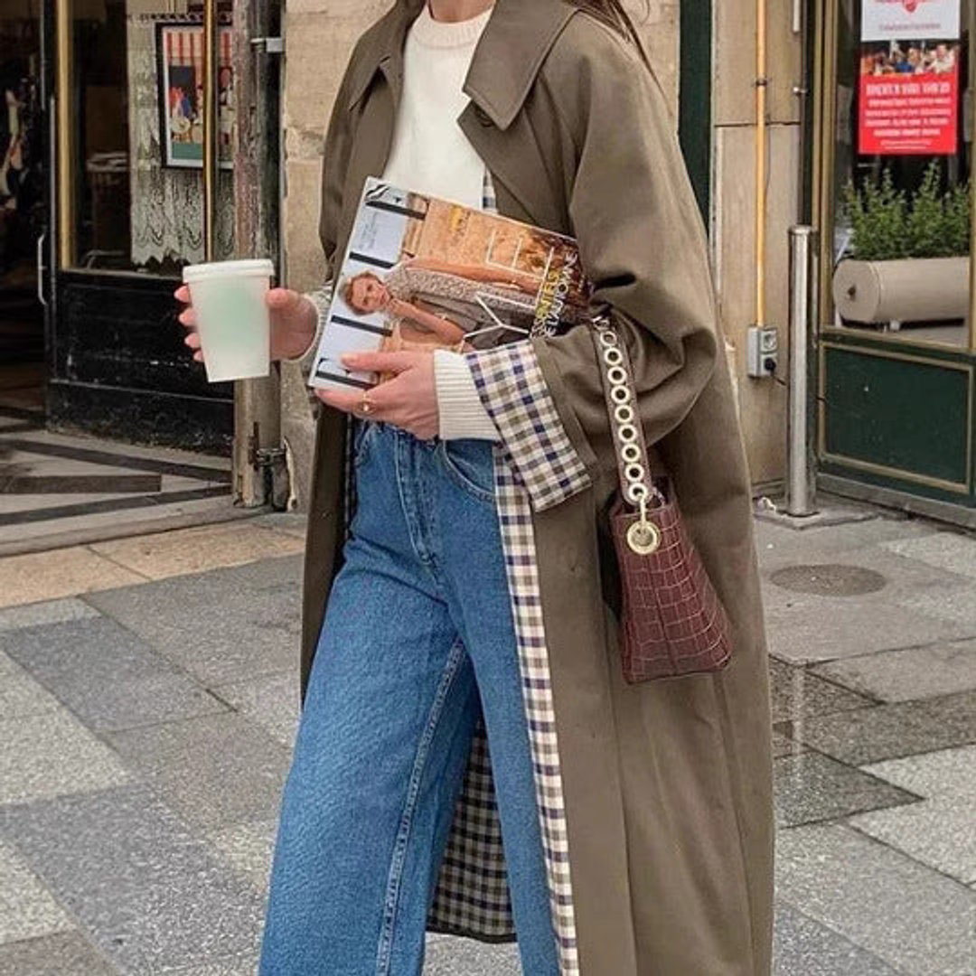 Lucie | Trench Long Raffiné Oversize