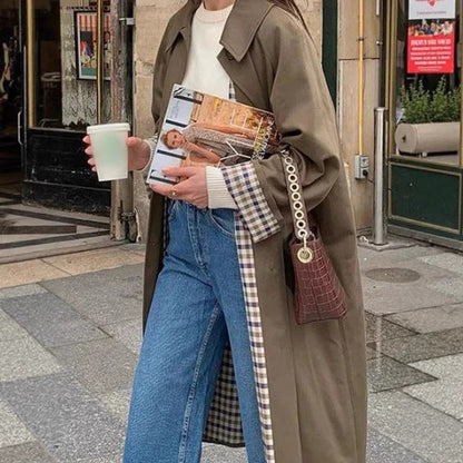 Lucie | Trench Long Raffiné Oversize