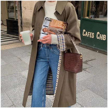 Hildegarde - Trench Long Oversize Raffiné