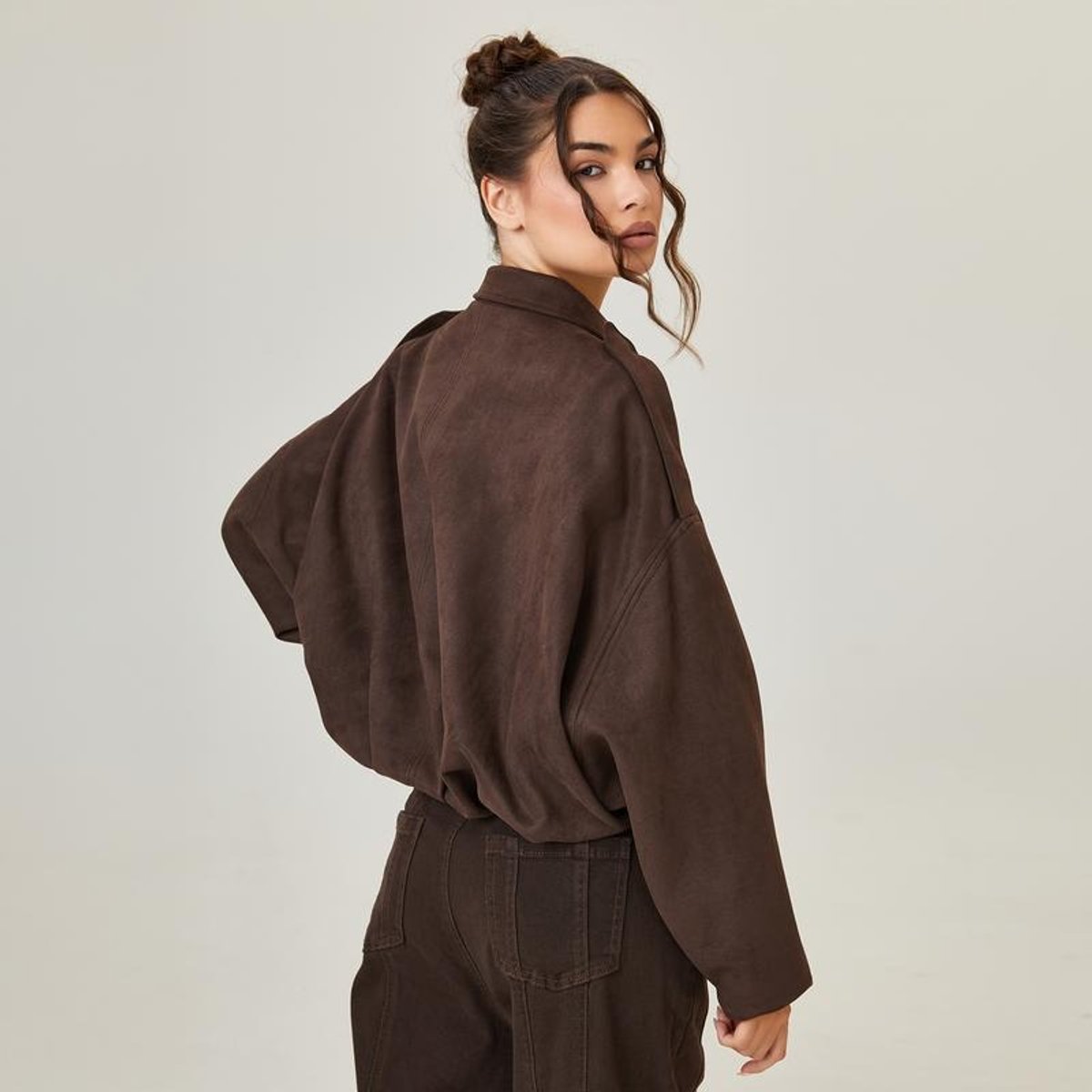 Louise | Blouson Bomber Oversize Décontracté