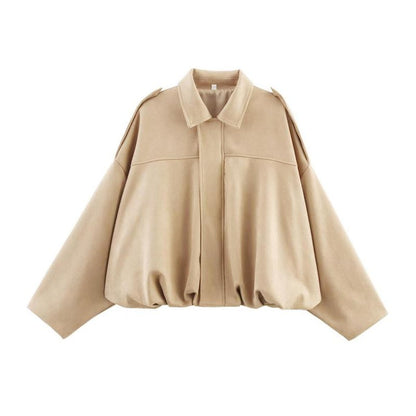 Louise | Blouson Bomber Oversize Décontracté