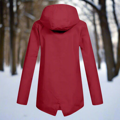 Lorraine | Imperméable Long à Capuche