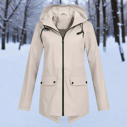 Marie-Claire - Imperméable Long à Capuche