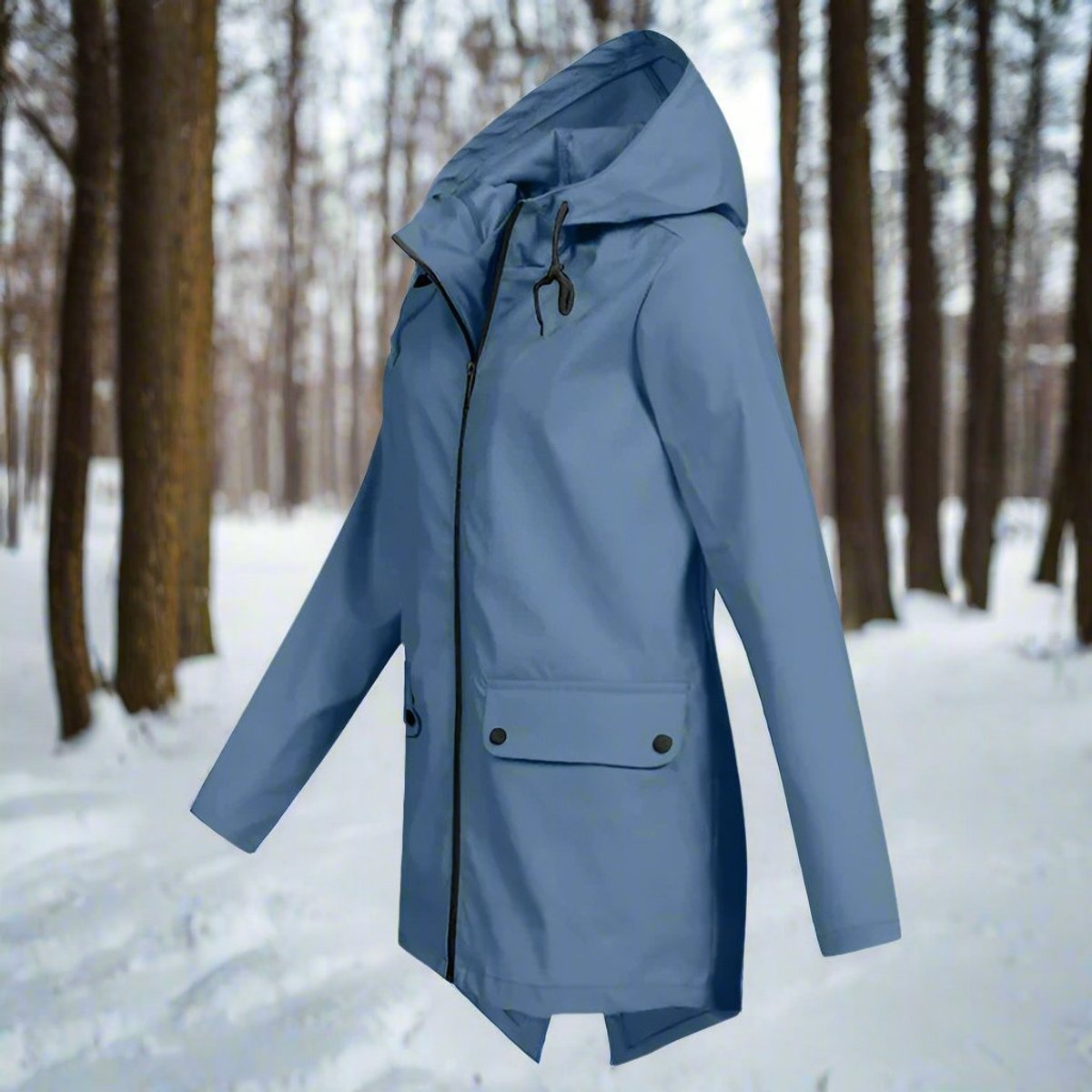 Marie-Claire - Imperméable Long à Capuche